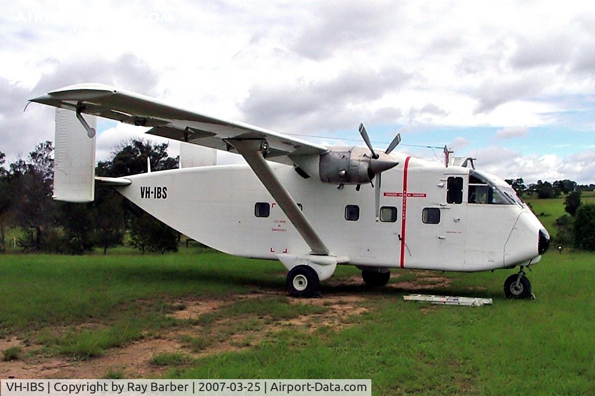 VH-IBS, 1971 Short SC-7 Skyvan 3-100 C/N SH.1893, Short SC-7-3-100 Skyvan [SH1893] (Sydney Skydiving Centre) Picton~VH 25/03/2007