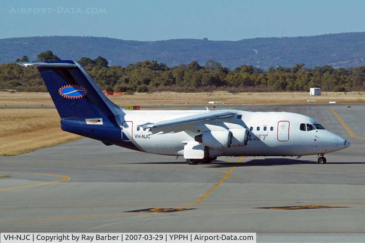 VH-NJC, 1983 British Aerospace BAe.146-100A C/N E1013, BAe 146-100 [E1013] (National Jet Express) Perth Int'l~VH 29/03/2007