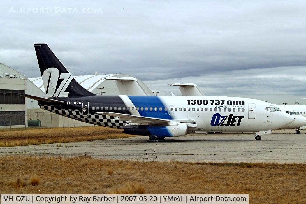 VH-OZU, 1975 Boeing 737-229 C/N 21176, Boeing 737-229 [21176] (OzJet) Melbourne International~VH 20/03/2007