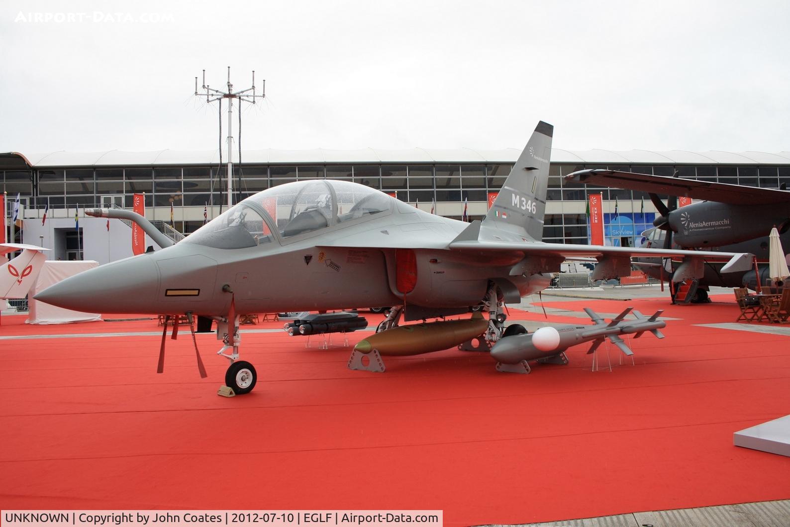 UNKNOWN, Miscellaneous Various C/N unknown, M346 mockup at FIA 2012