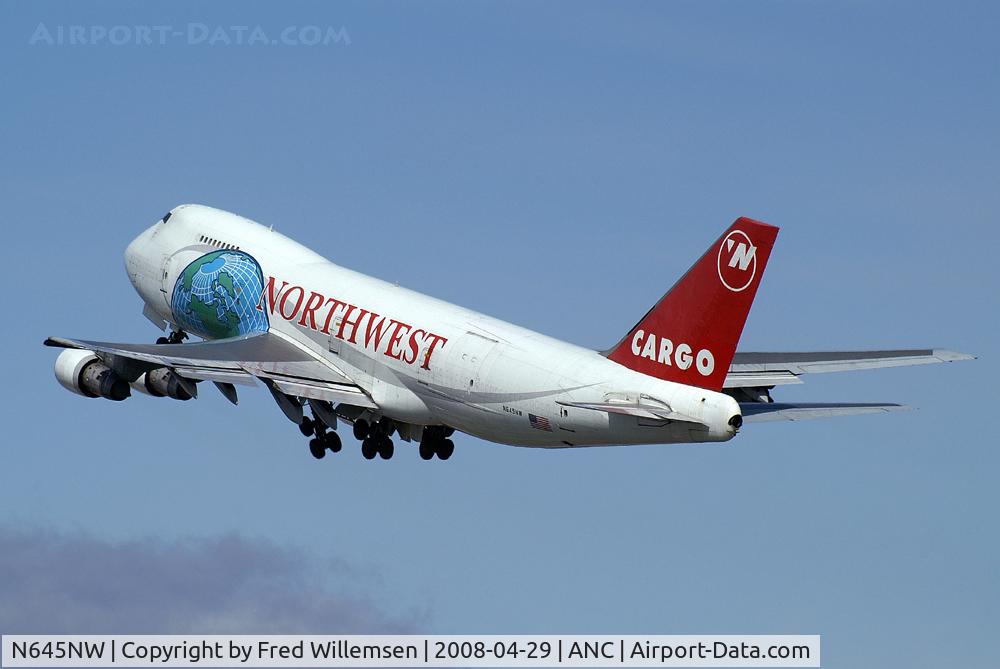 N645NW, 1987 Boeing 747-222B C/N 23736, NorthwestCargo