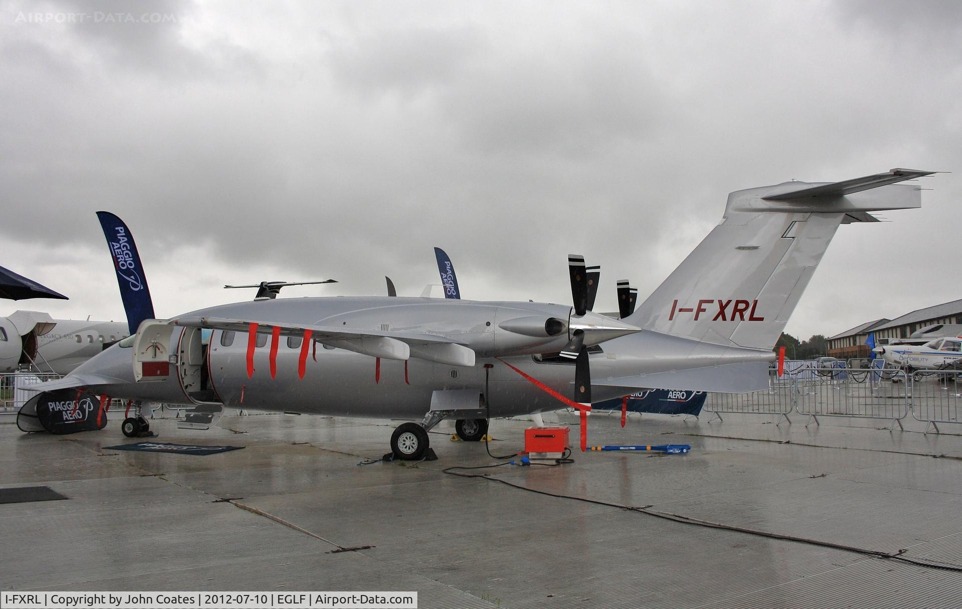 I-FXRL, 2011 Piaggio P-180 Avanti II C/N 1225, At FIA 2012
