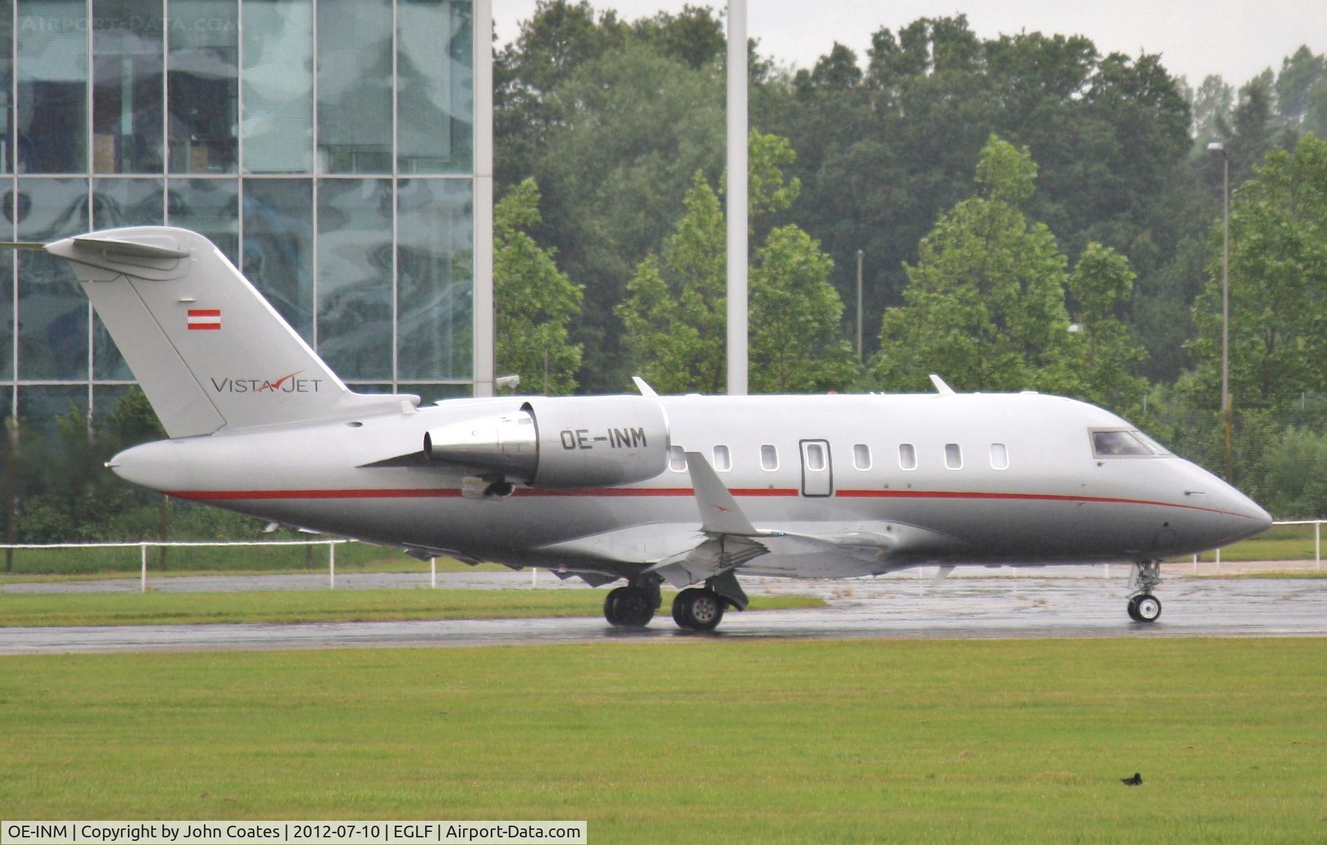 OE-INM, Canadair Challenger 605 (CL-600-2B16) C/N 5878, Departing