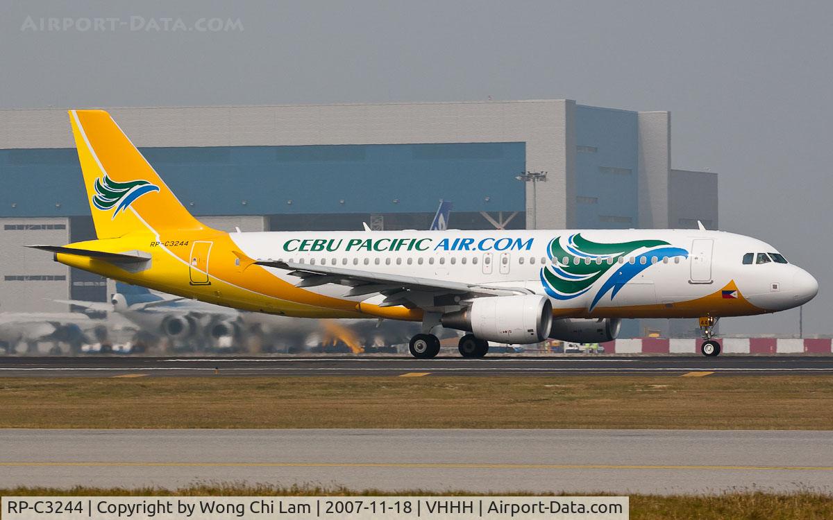 RP-C3244, 2007 Airbus A320-214 C/N 3272, CEBU Pacific Airlines