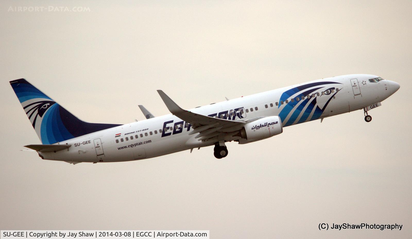 SU-GEE, 2012 Boeing 737-866 C/N 40803, Departure 23R