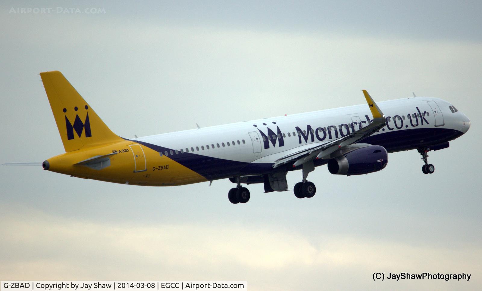 G-ZBAD, 2013 Airbus A321-231 C/N 5582, Departure 23R EGCC