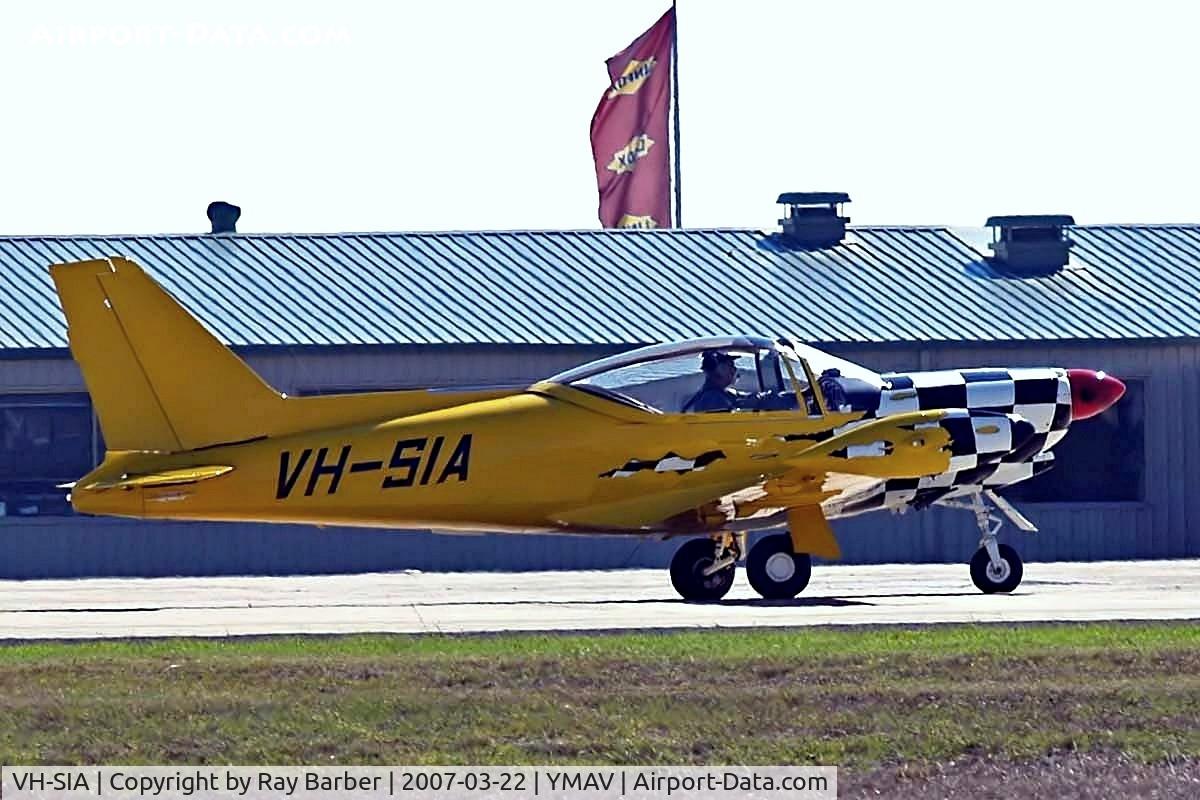 VH-SIA, 1968 SIAI-Marchetti SF-260 C/N 113, SIAI-Marchetti SF.260 [113] Avalon~VH 22/03/2007