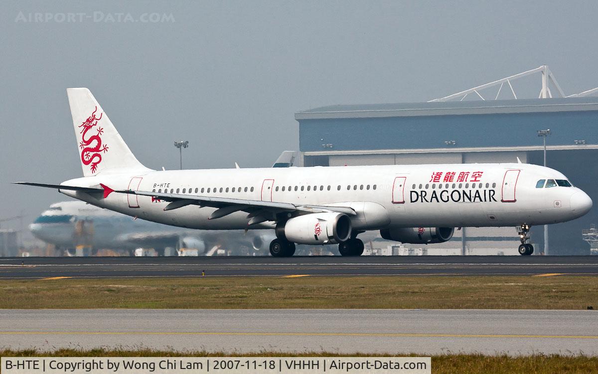 B-HTE, 1999 Airbus A321-231 C/N 1024, Dragonair
