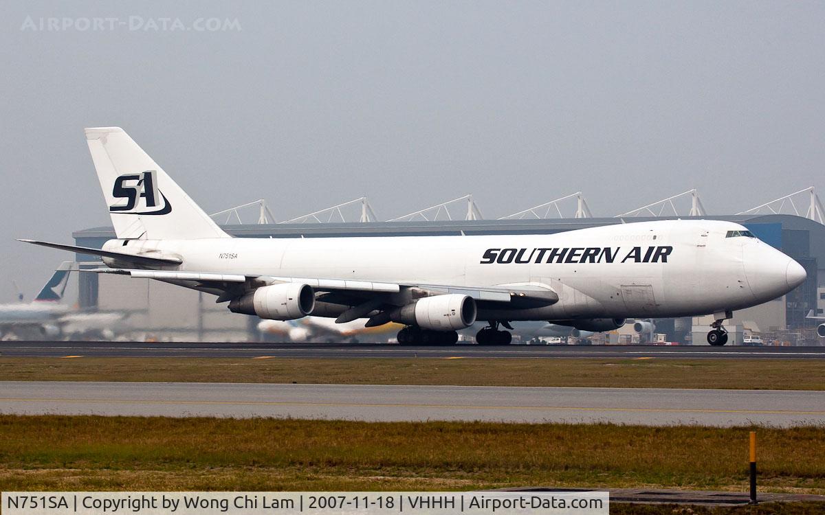 N751SA, 1981 Boeing 747-228F C/N 22678, Southern Air