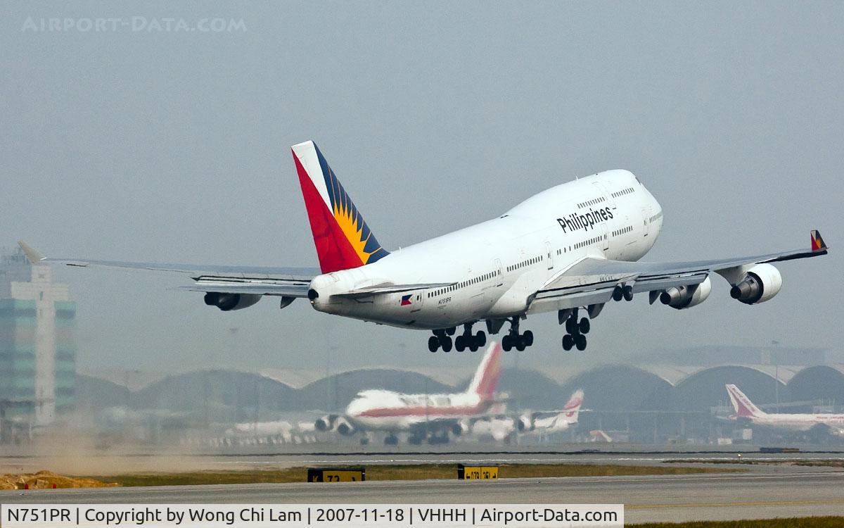 N751PR, 1993 Boeing 747-4F6 C/N 27261, Philippine Airlines