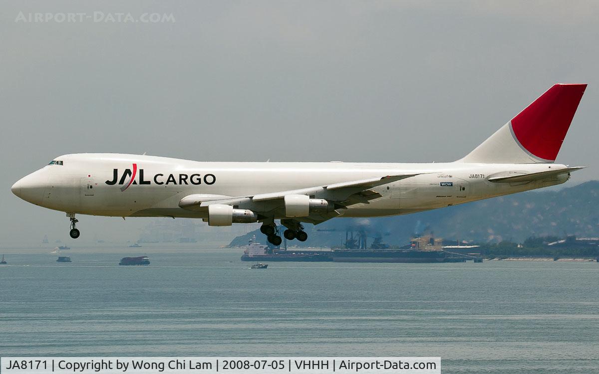 JA8171, 1986 Boeing 747-246F C/N 23391, Japan Airlines Cargo