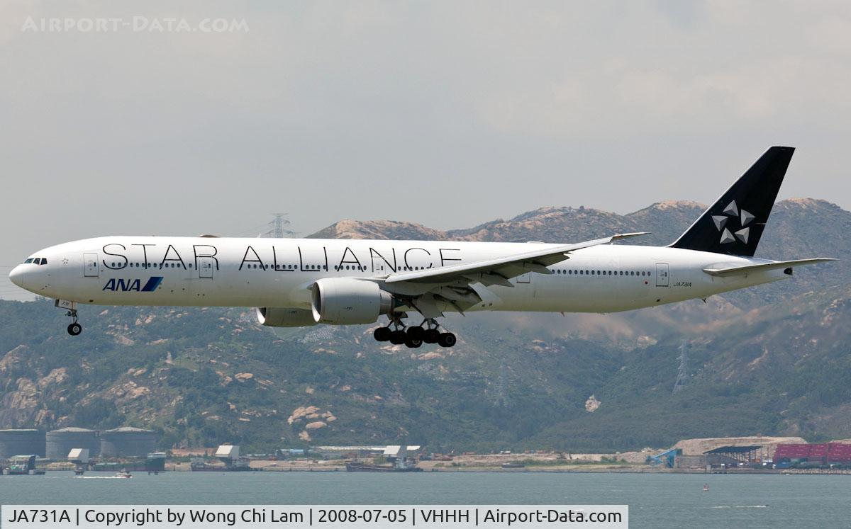JA731A, 2004 Boeing 777-381/ER C/N 28281, All Nippon Airways