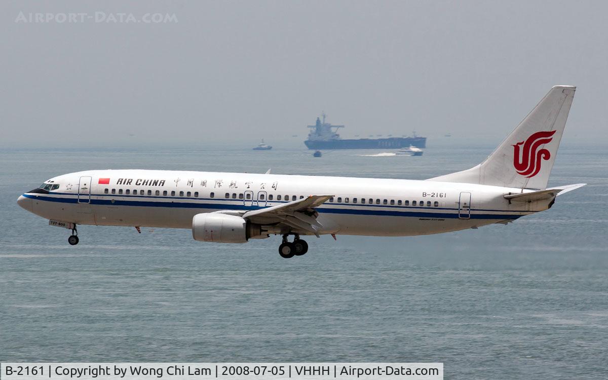 B-2161, 2001 Boeing 737-86N C/N 28655, Air China