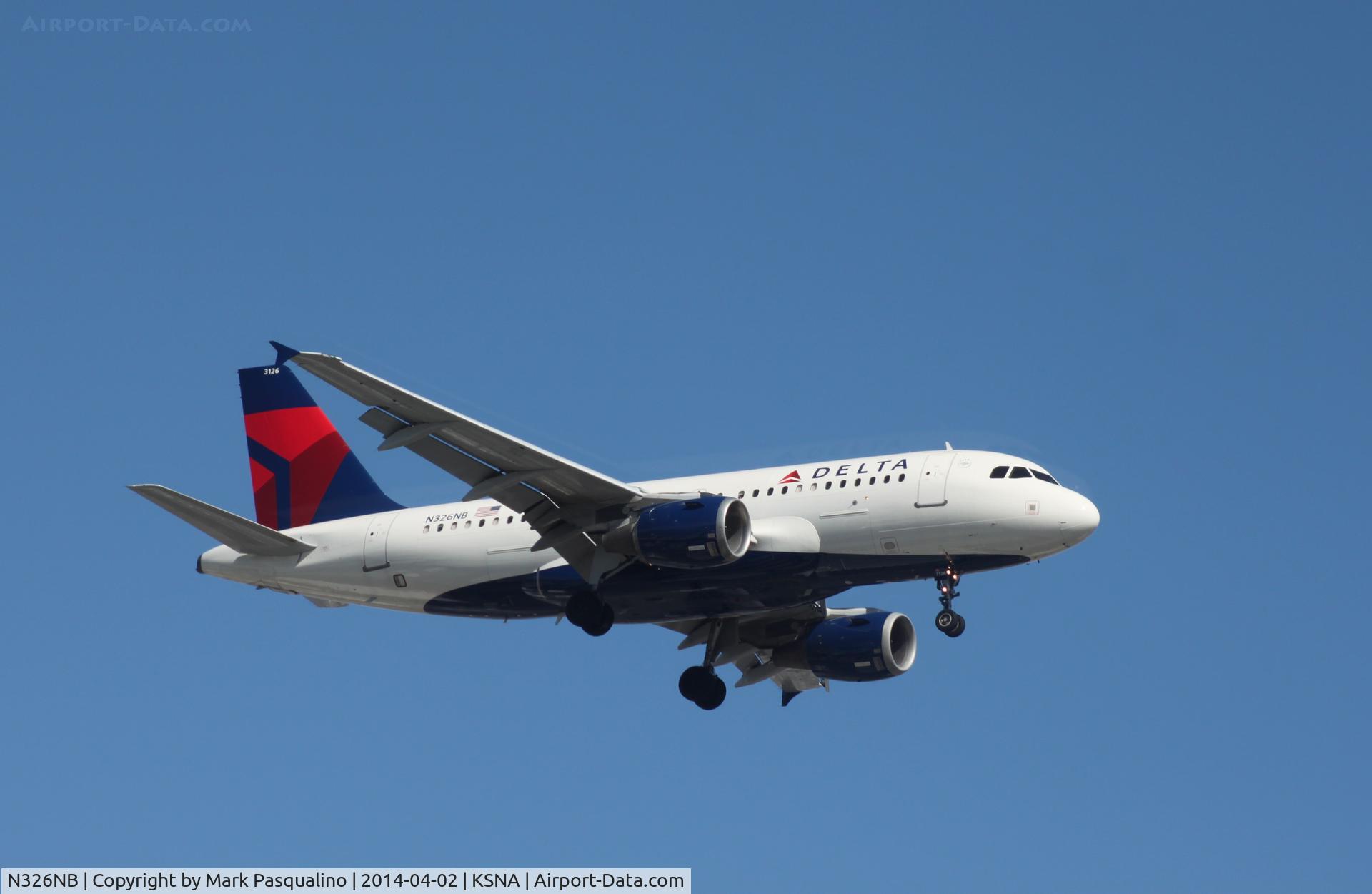 N326NB, 2001 Airbus A319-114 C/N 1498, Airbus A319