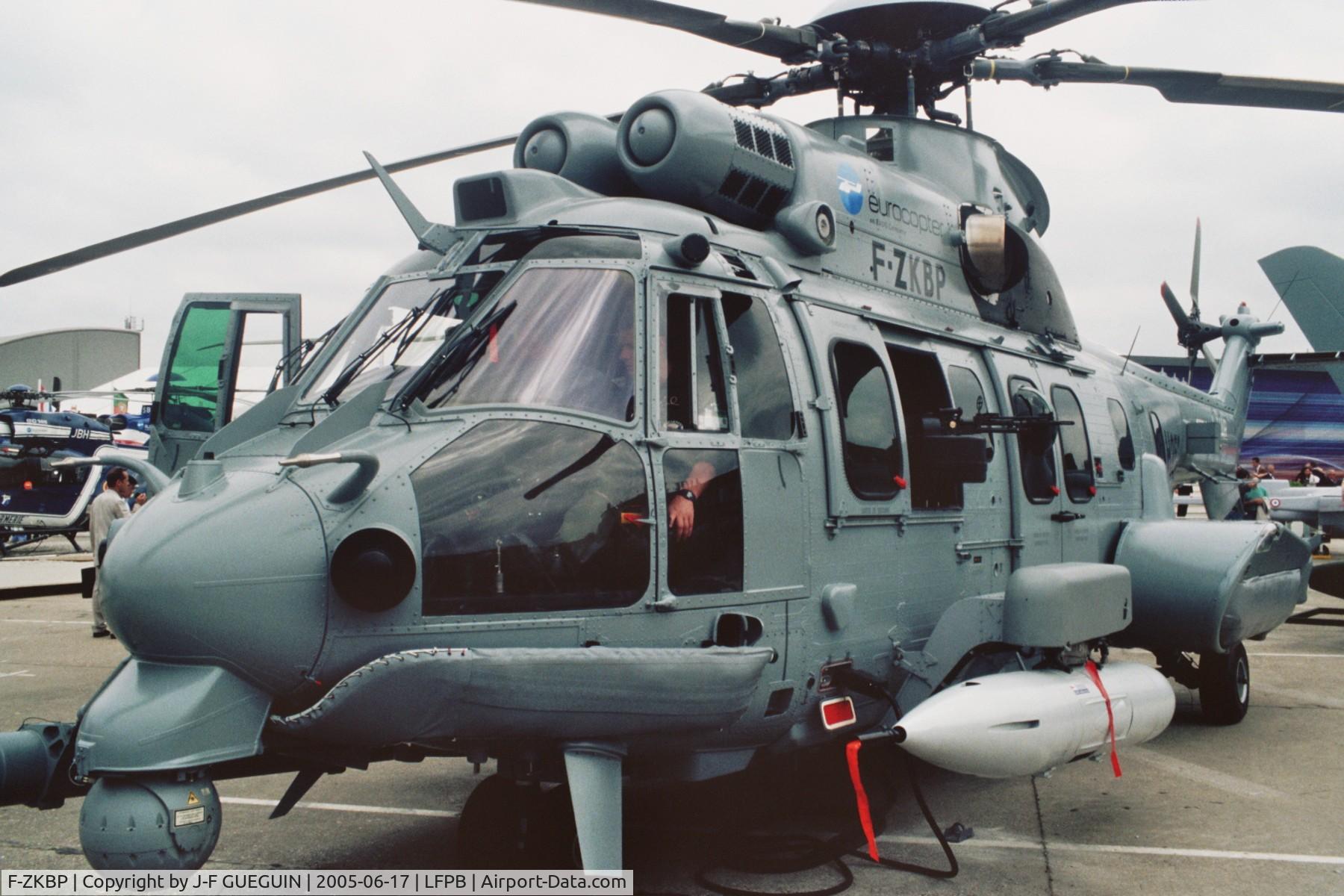 F-ZKBP, Eurocopter EC-725R2 Caracal C/N 2626, On display at Paris-Le Bourget 2005 airshow.