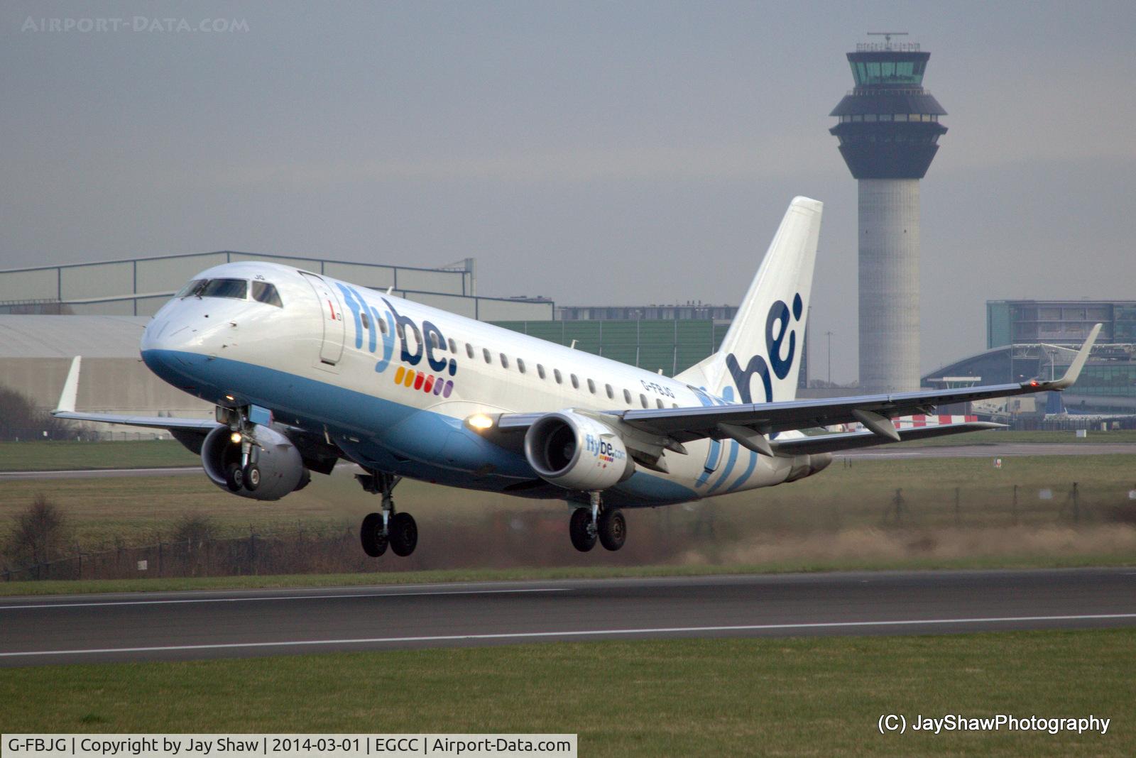 G-FBJG, 2012 Embraer 175STD (ERJ-170-200) C/N 17000344, Departure 23L Manchester EGCC