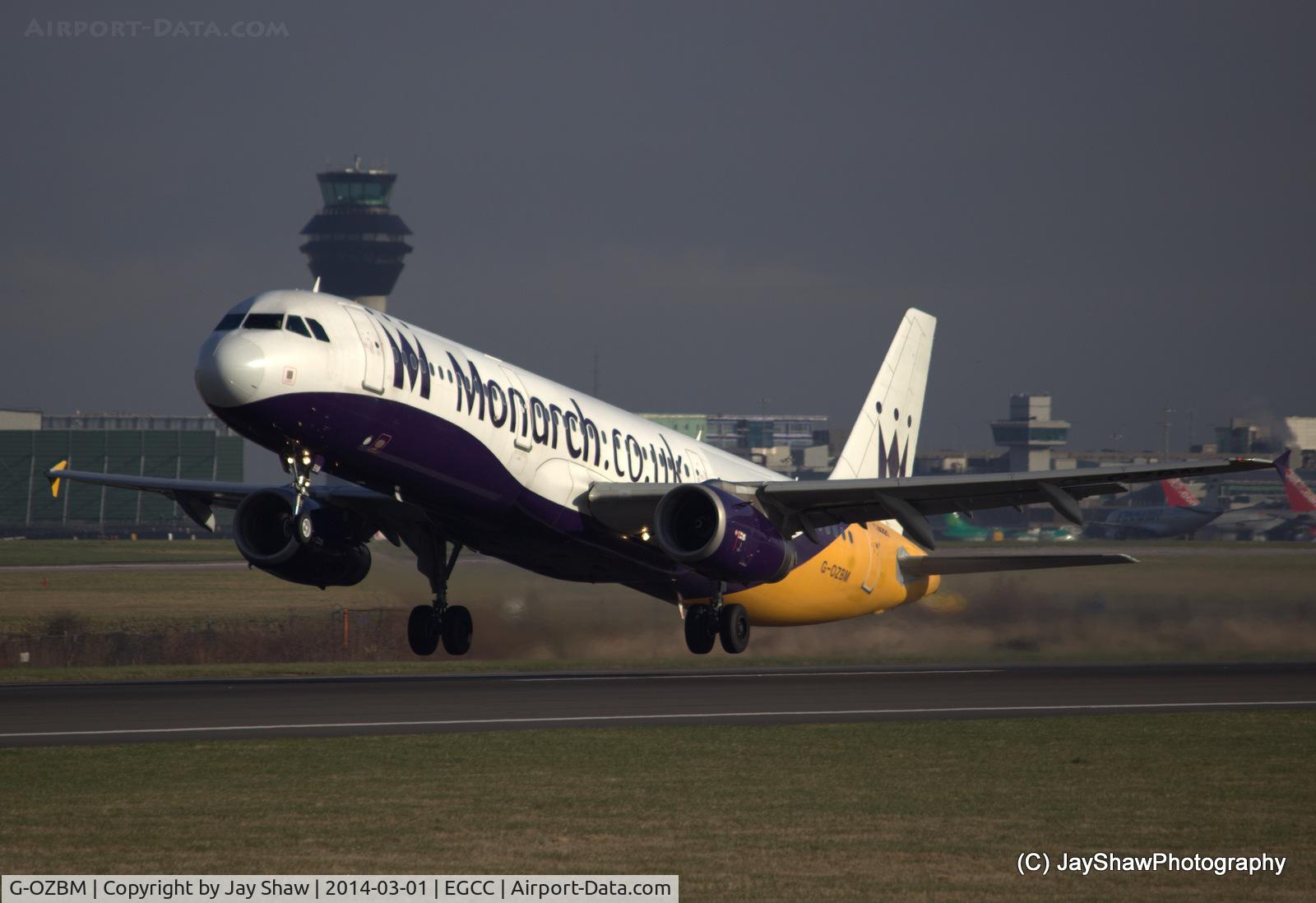 G-OZBM, 1999 Airbus A321-231 C/N 1045, Departure 23L Manchester EGCC