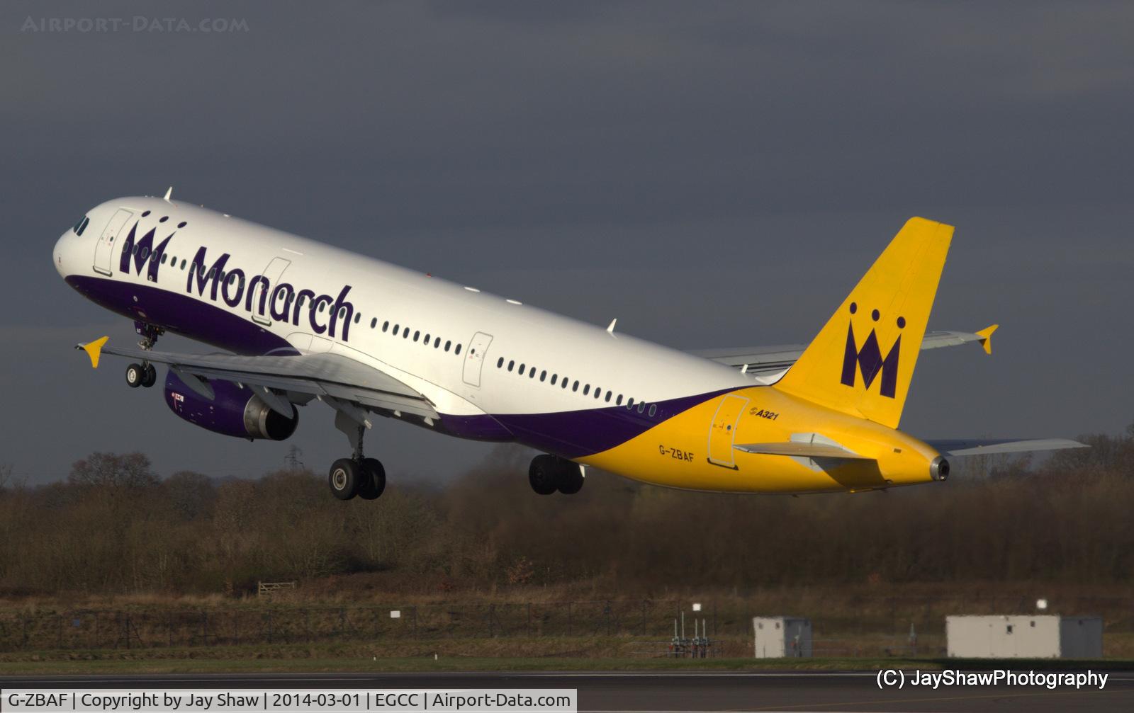 G-ZBAF, 2006 Airbus A321-231 C/N 2730, Departure 23L Manchester EGCC