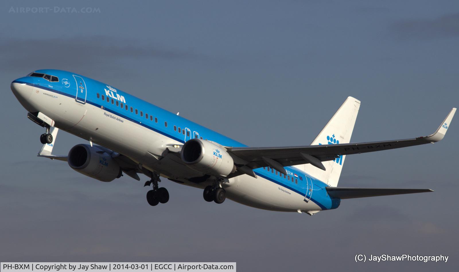 PH-BXM, 2000 Boeing 737-8K2 C/N 30355, Departure 23L Manchester EGCC