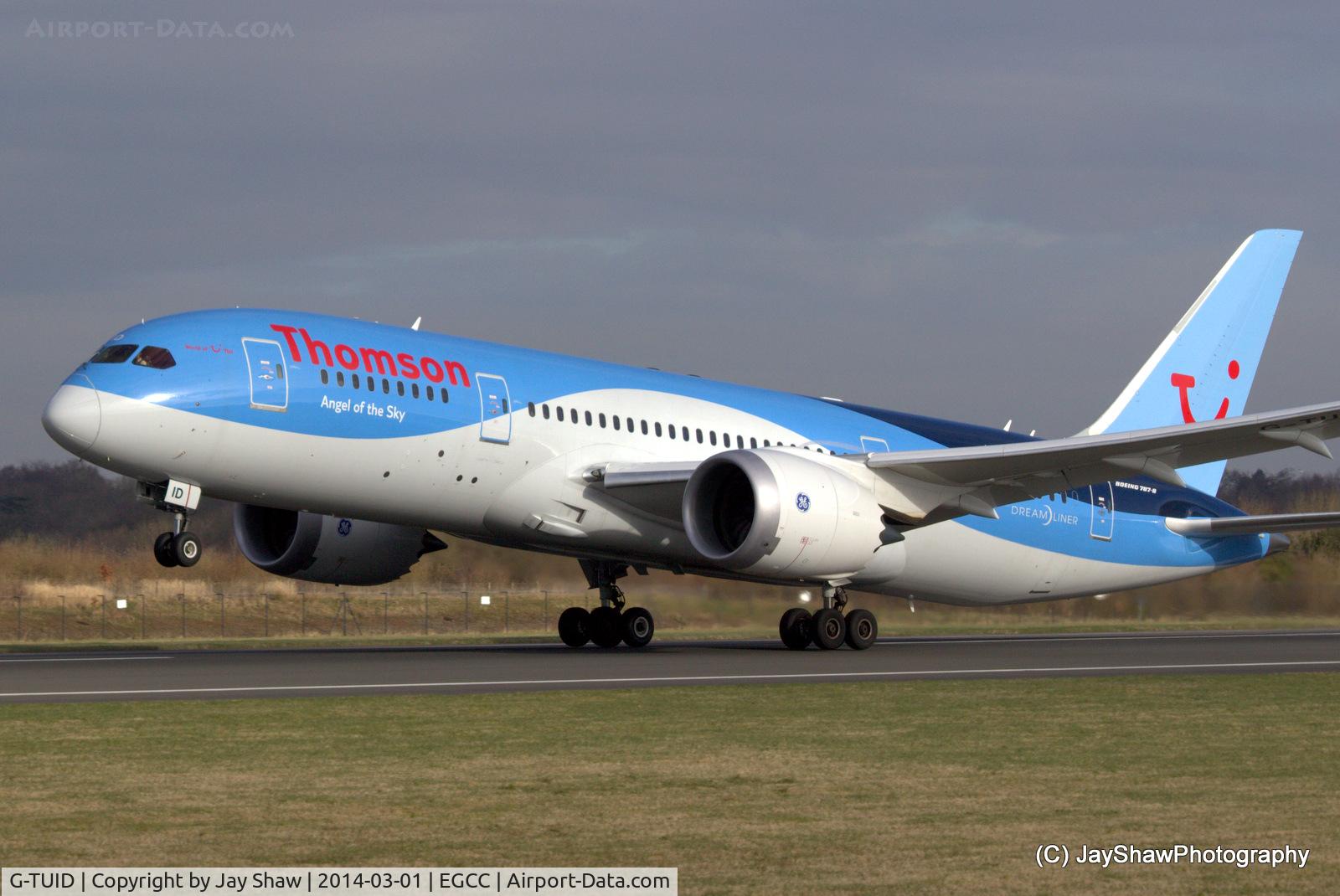 G-TUID, 2013 Boeing 787-8 Dreamliner C/N 36424, Departure 23L Manchester EGCC