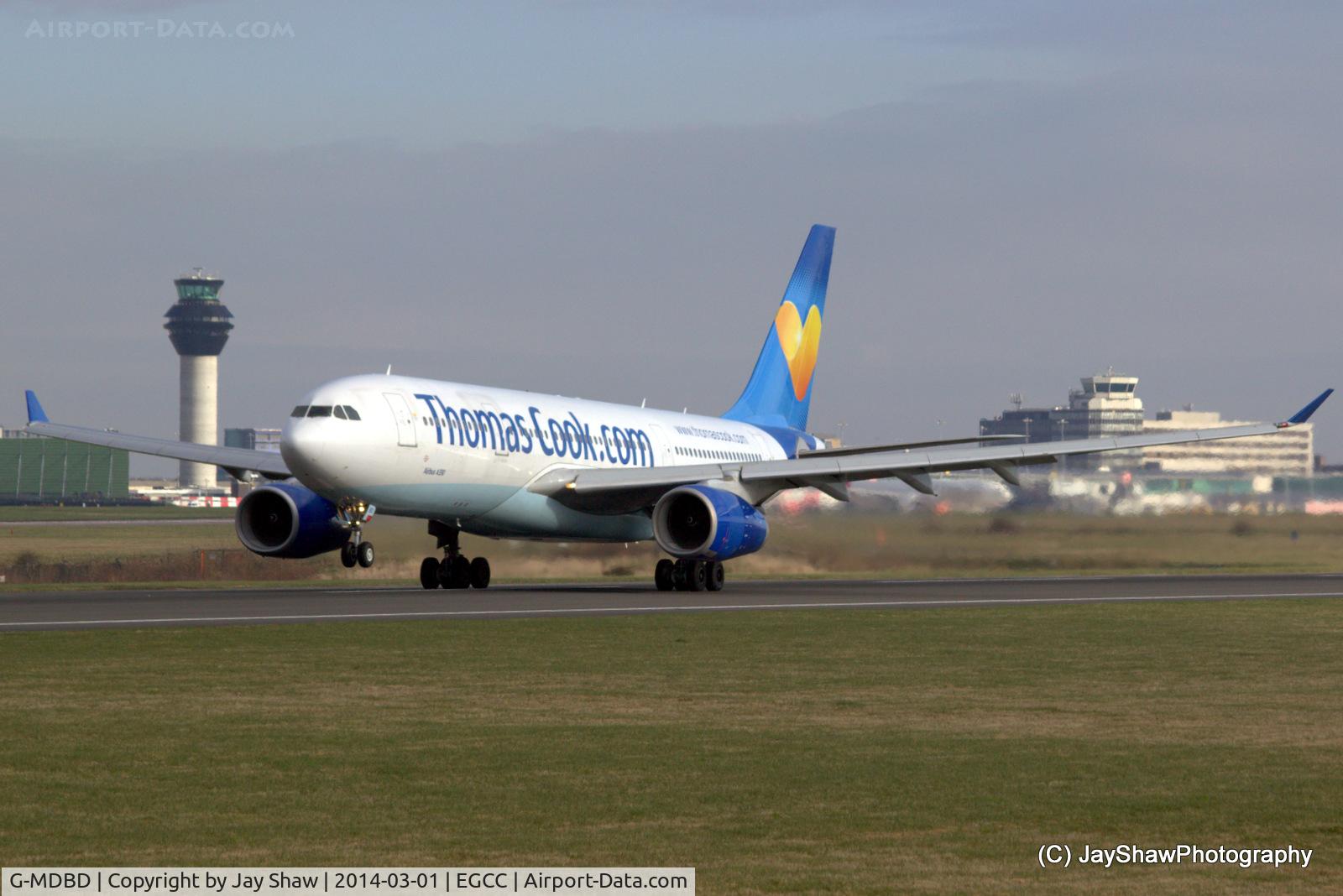 G-MDBD, 1999 Airbus A330-243 C/N 266, Departure 23L Manchester EGCC