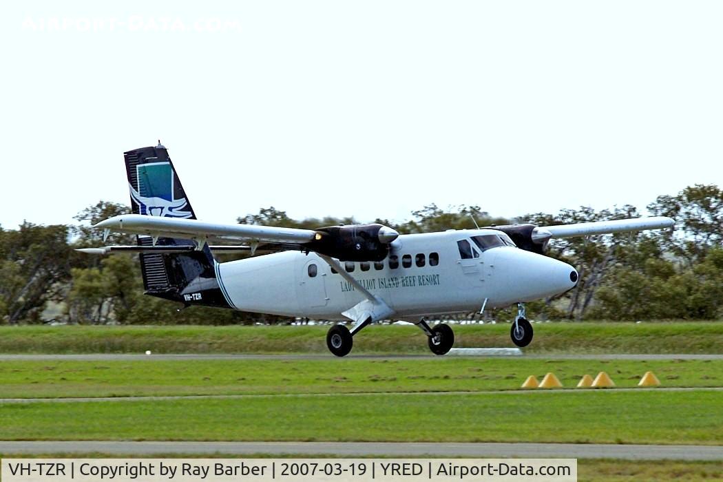 VH-TZR, 1968 De Havilland Canada DHC-6-200 Twin Otter C/N 145, DHC-6-200 Twin Otter [145] (Lady Elliot Island Reef Resort) Redcliffe~VH 19/03/2007