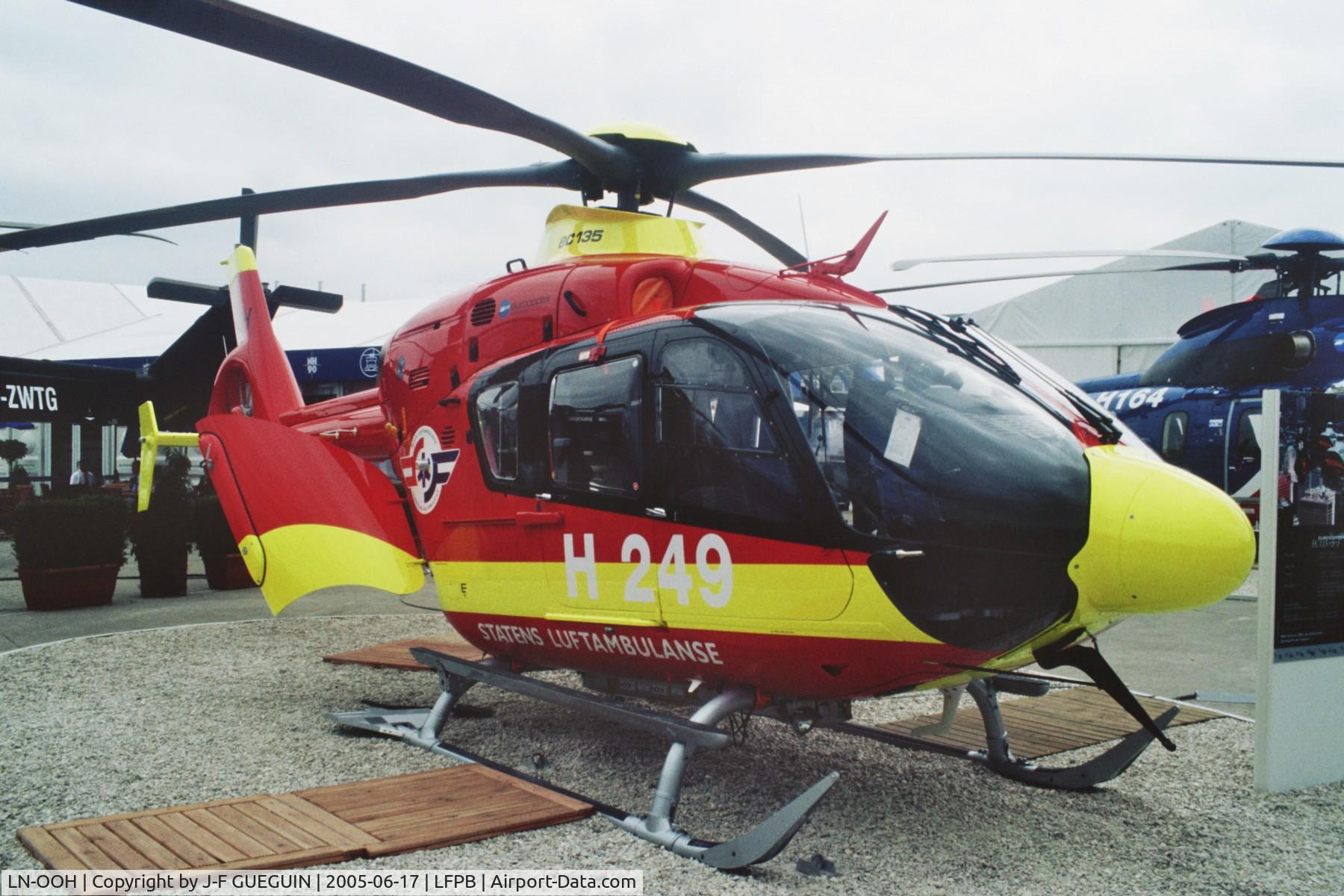 LN-OOH, Eurocopter EC-135P-2+ C/N 0399, On display at Paris-Le Bourget 2005 airshow.
