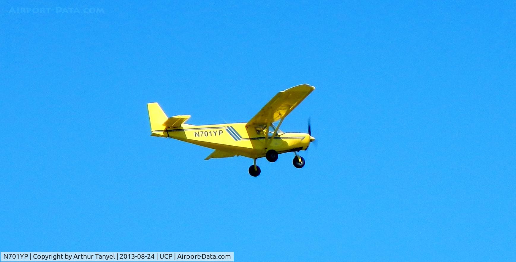 N701YP, 2002 Zenair STOL CH-701 C/N 7-9302, Taking off after UCP Wheels and Wings Airshow