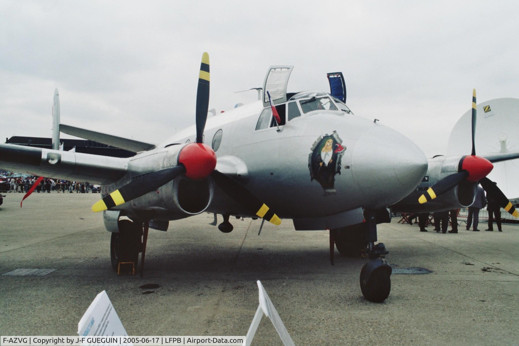 F-AZVG, Dassault MD-312 Flamant C/N 189, On display at Paris-Le Bourget 2005 airshow.