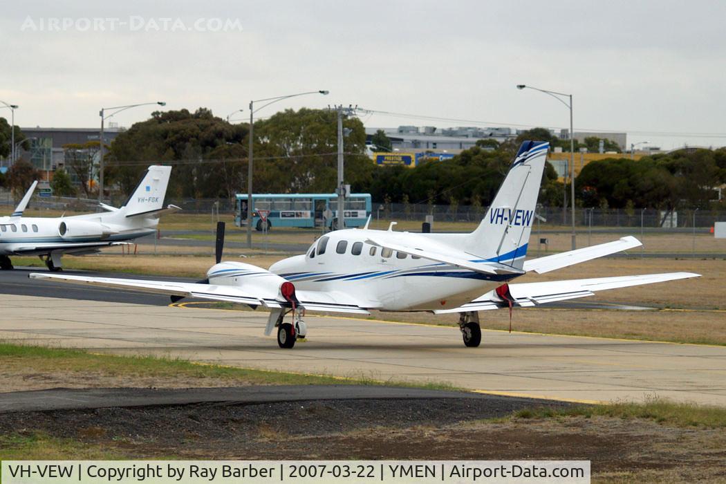 VH-VEW, 1982 Cessna 441 Conquest II C/N 441-0264, Cessna 441 Conquest II [441-0264] (Vee H Aviation) Melbourne-Essendon~VH 20/03/2007
