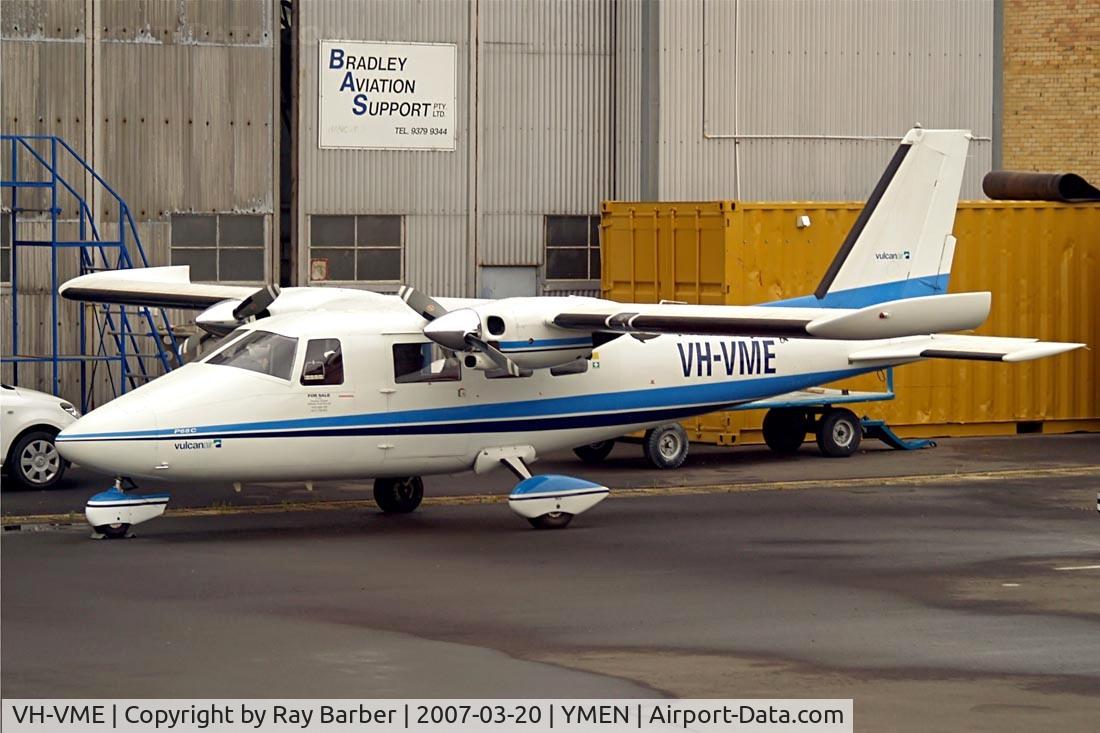 VH-VME, 2004 Vulcanair P-68 Observer 2 C/N 417, Partenavia P.68C [417] (Vulcan Air) Melbourne-Essendon~VH 20/03/2007