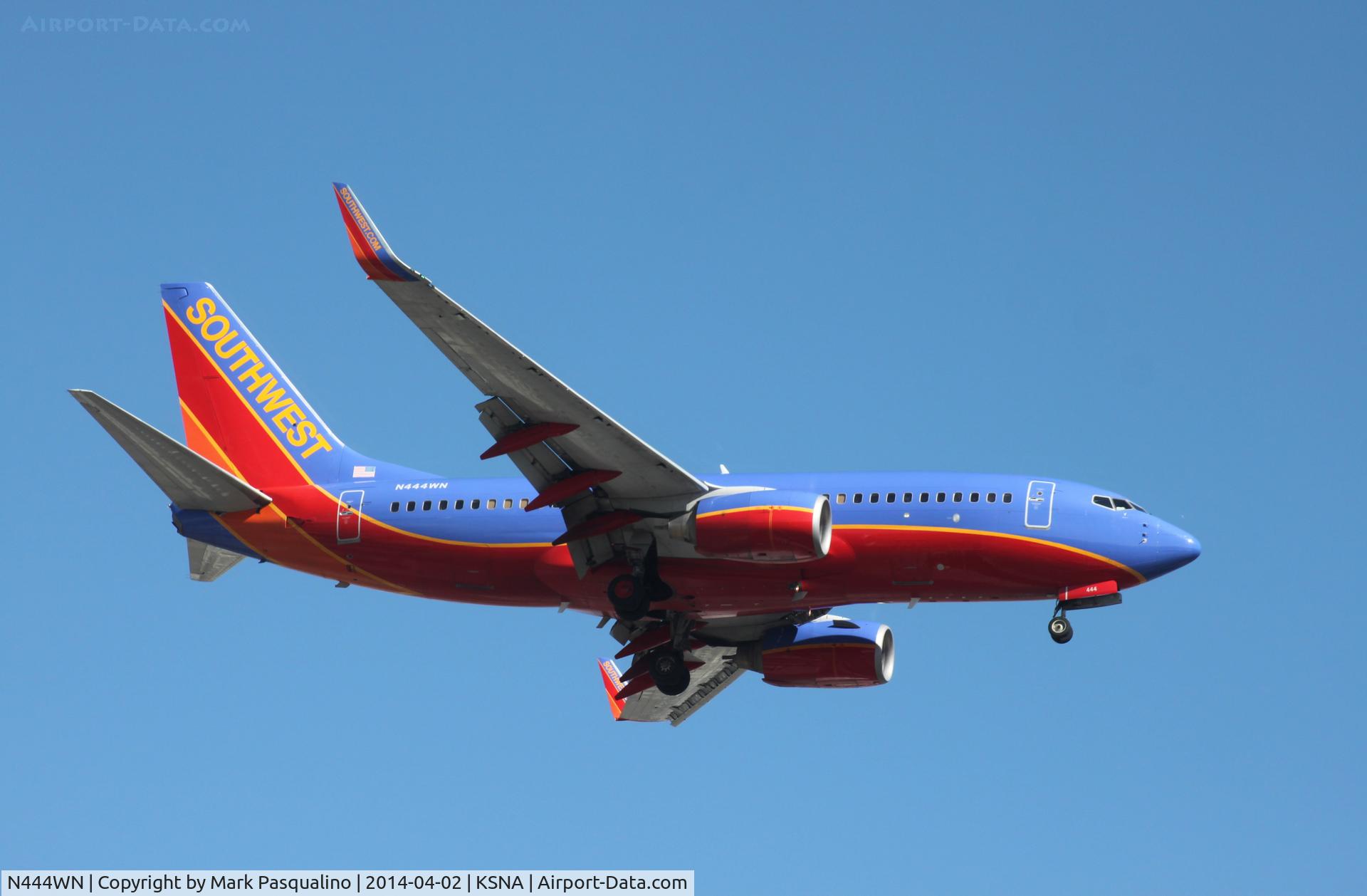 N444WN, 2003 Boeing 737-7H4 C/N 29839, Boeing 737-700
