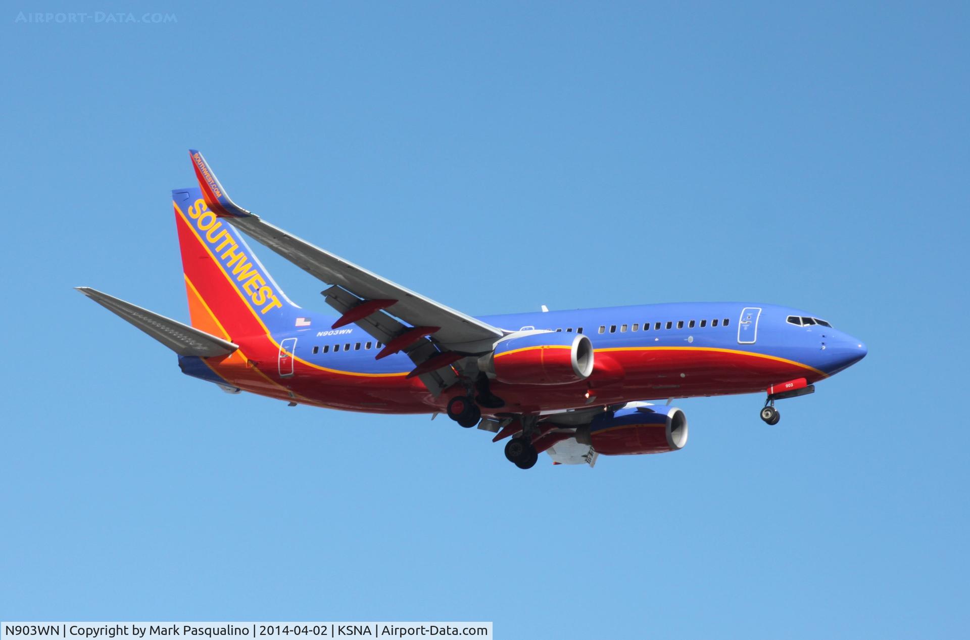 N903WN, 2007 Boeing 737-7H4 C/N 32457, Boeing 737-700