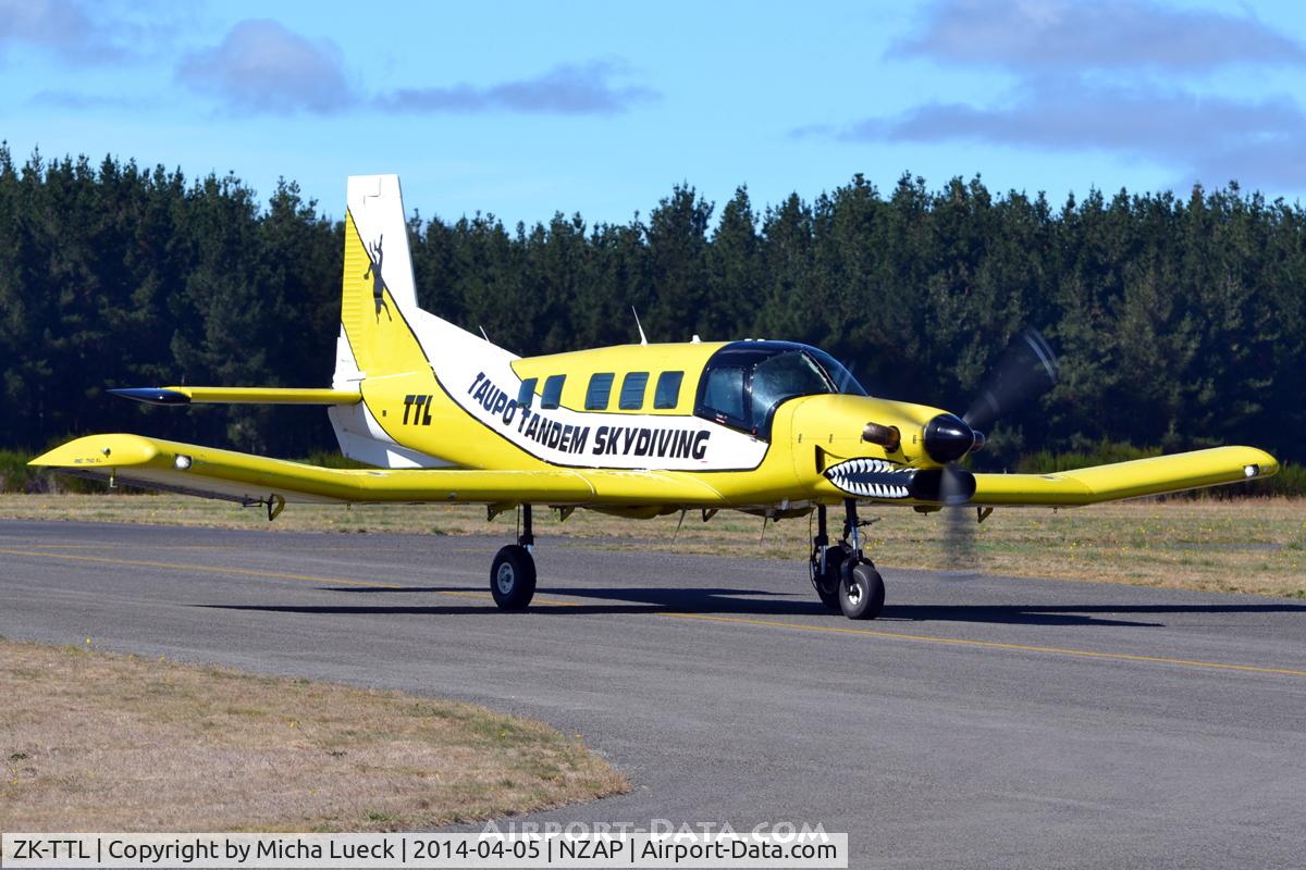 ZK-TTL, 2005 Pacific Aerospace 750XL C/N 104, At Taupo