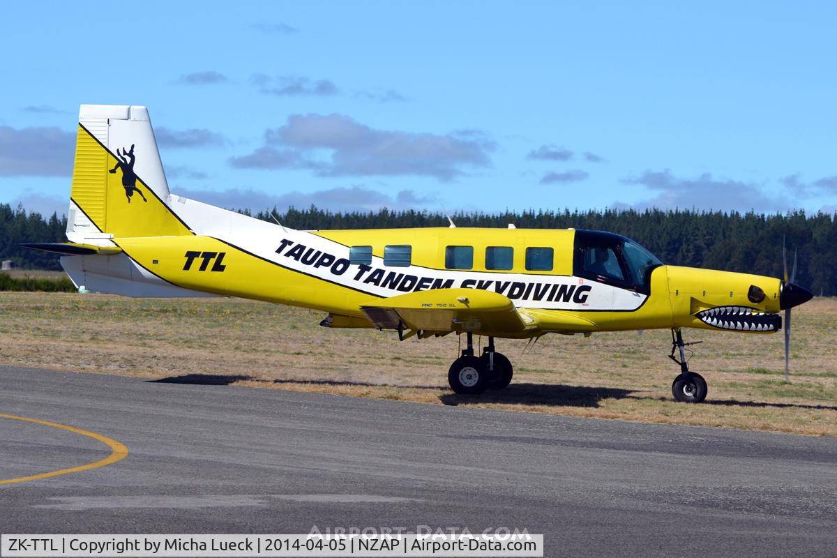 ZK-TTL, 2005 Pacific Aerospace 750XL C/N 104, At Taupo