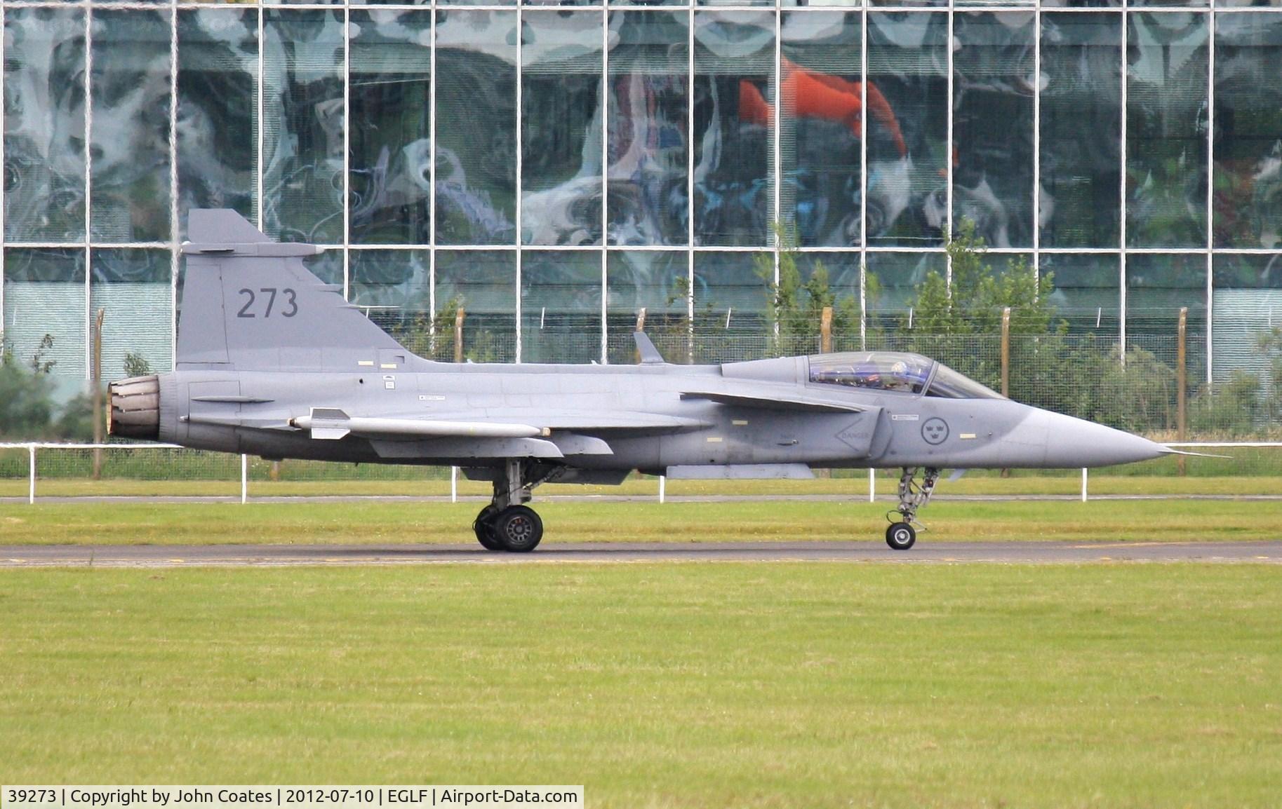 39273, Saab JAS-39C Gripen C/N 39273, Taxiing at FIA 2012