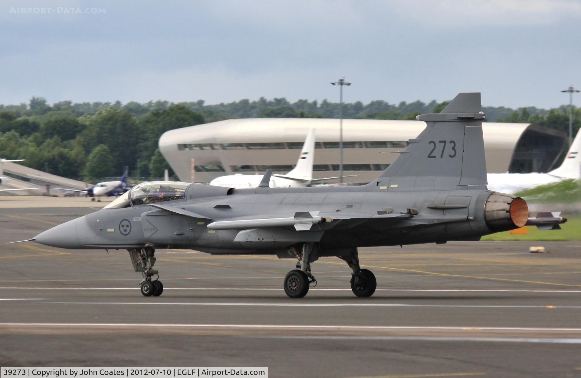 39273, Saab JAS-39C Gripen C/N 39273, Rolling - at FIA 2012