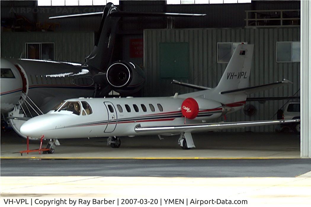 VH-VPL, 2006 Cessna 560 C/N 560-0703, Cessna Citation Encore [560-0703] Melbourne-Essendon~VH 20/03/2007