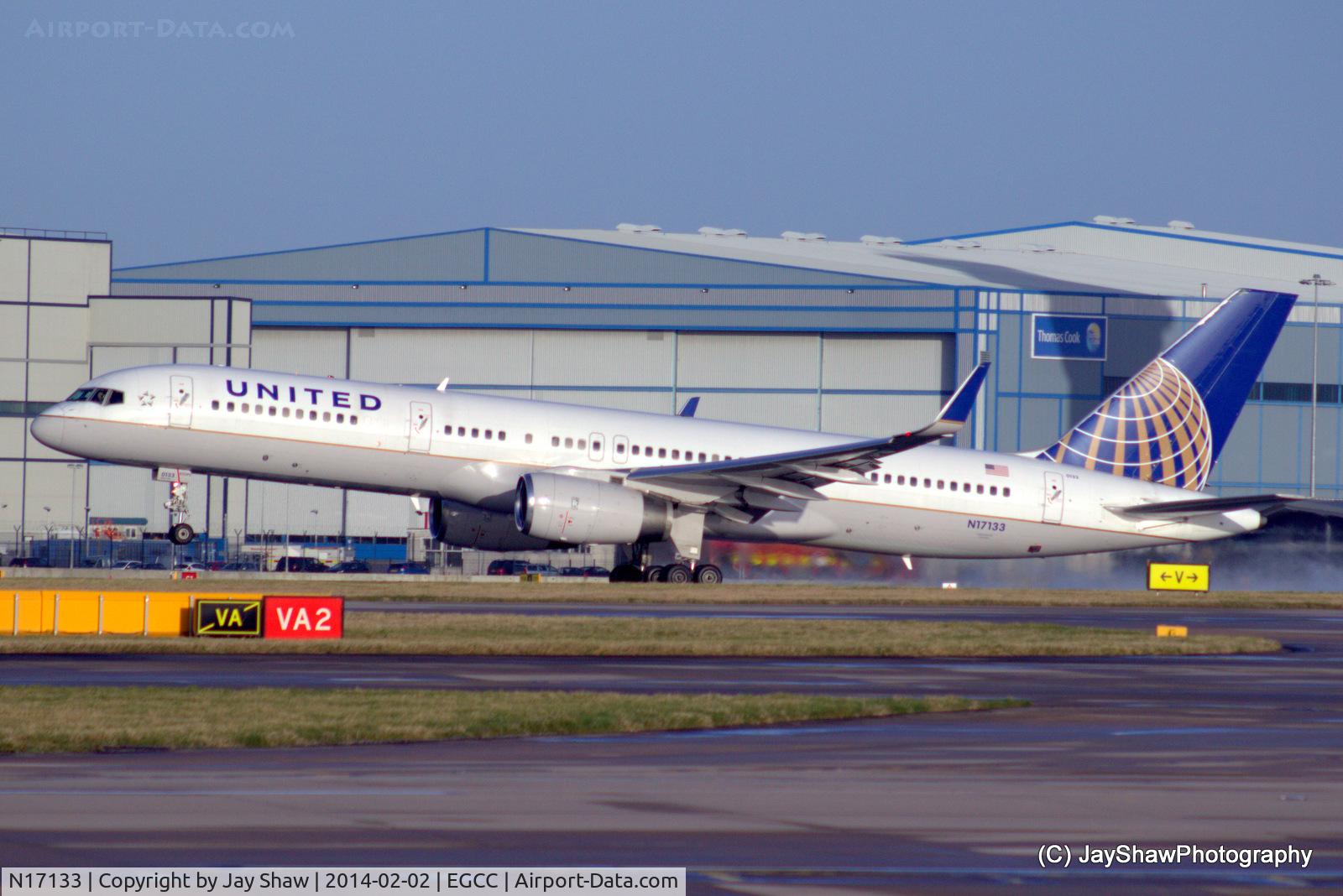 N17133, 1998 Boeing 757-224 C/N 29282, Departure 23R EGCC