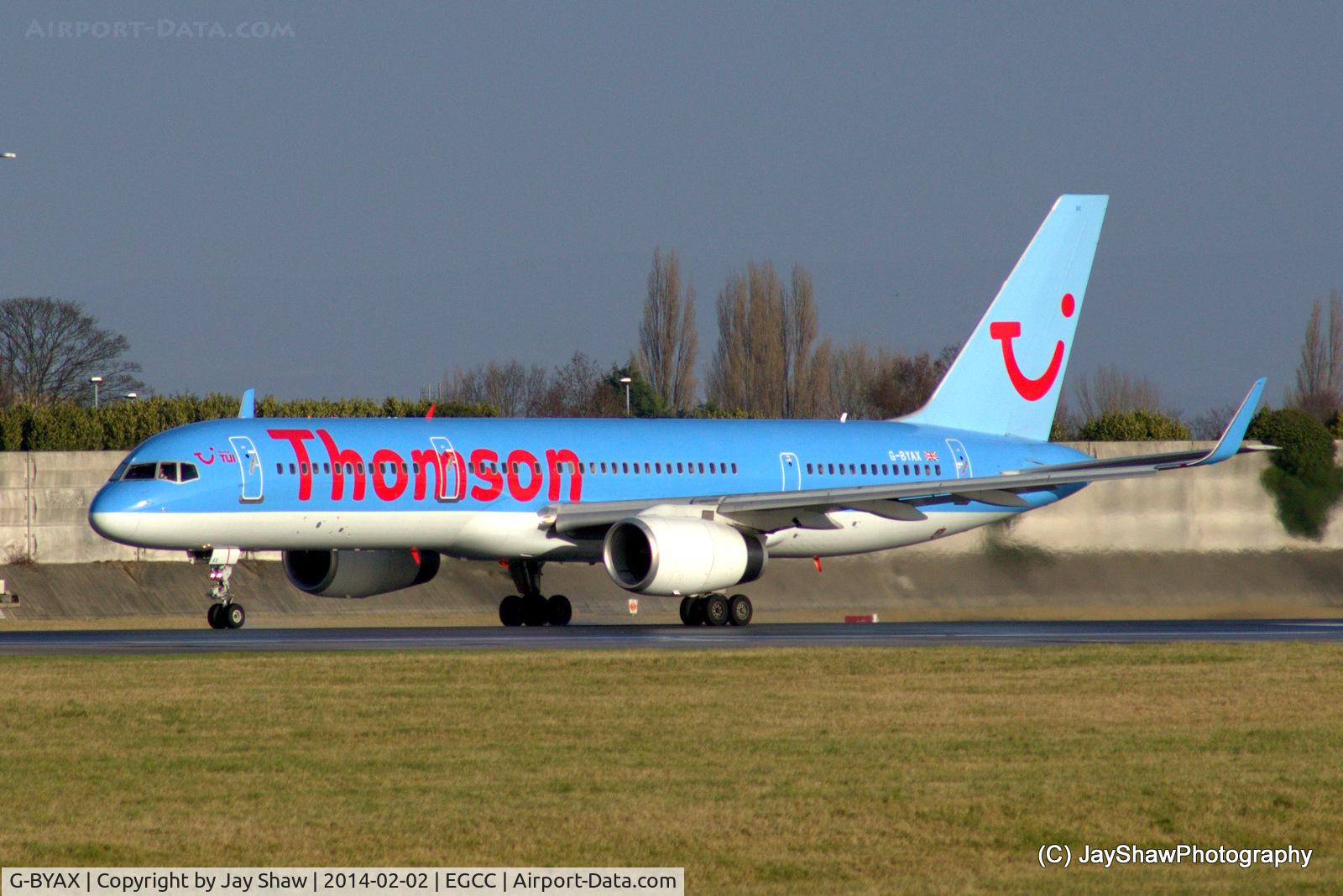 G-BYAX, 1999 Boeing 757-204 C/N 28834, Departure 23R EGCC