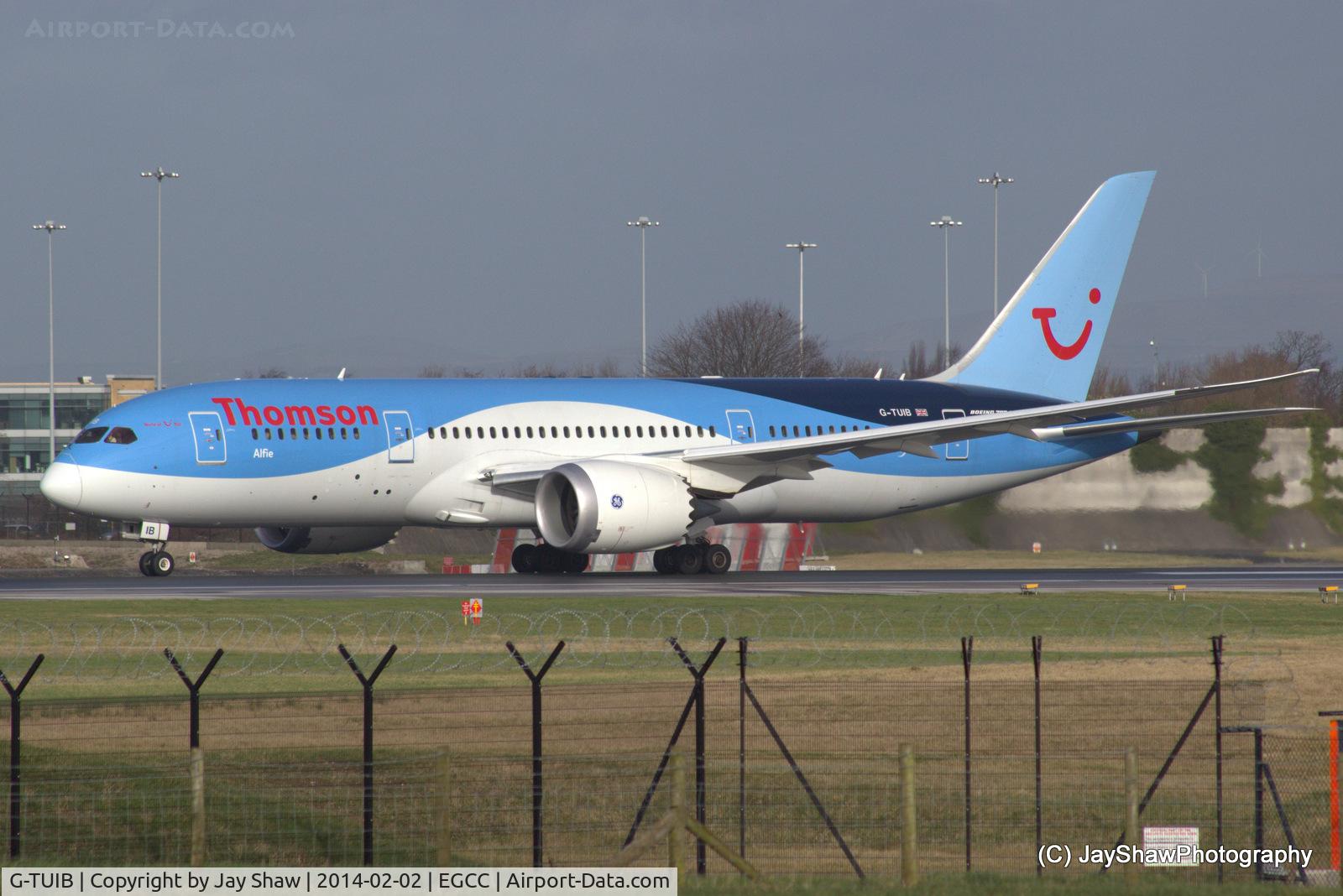 G-TUIB, 2013 Boeing 787-8 Dreamliner C/N 34423, Departure 23R EGCC