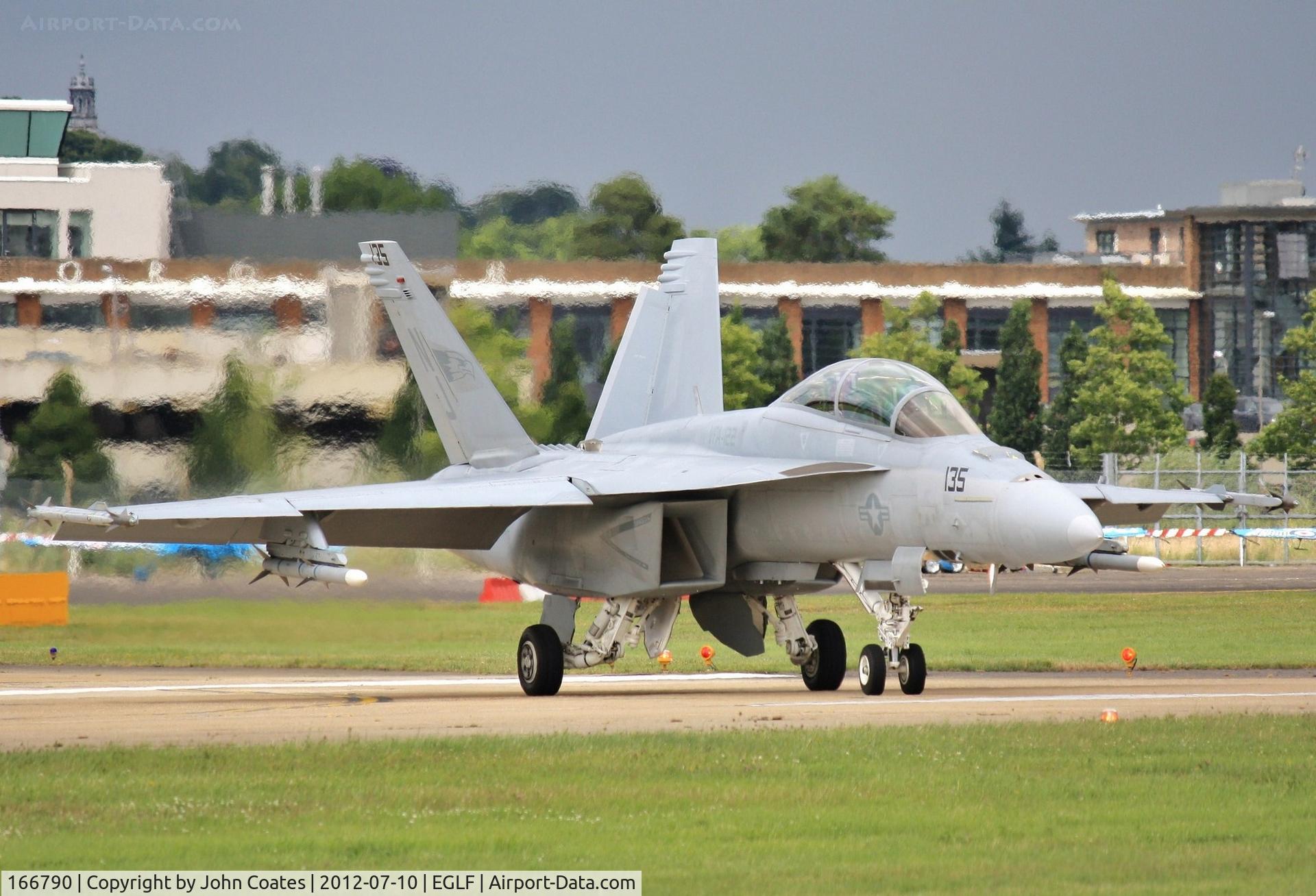166790, Boeing F/A-18F Super Hornet C/N F-171, At FIA 2012