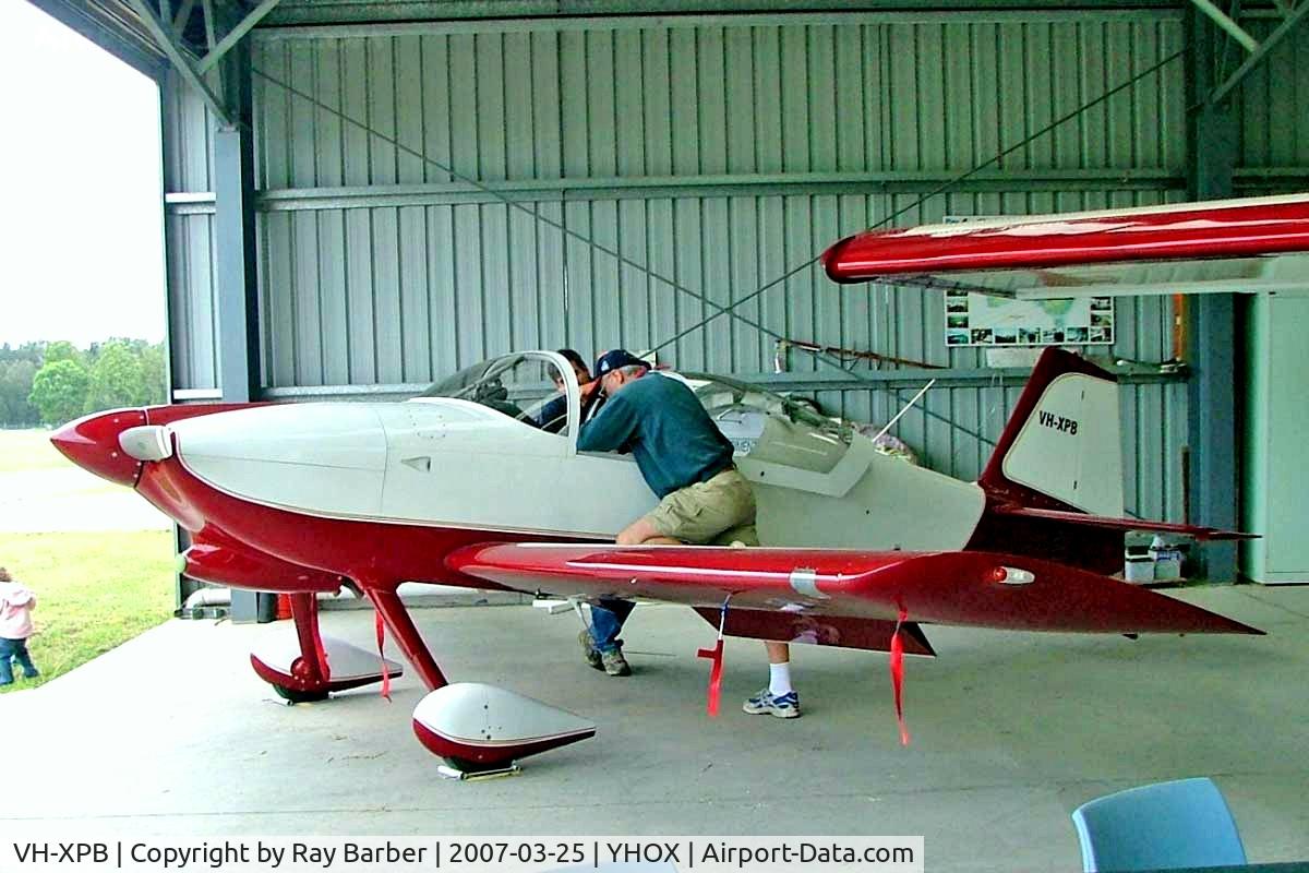 VH-XPB, 2001 Vans RV-6 C/N N191X, Van's RV-6 [N191X] Hoxton Park~VH 25/03/2007