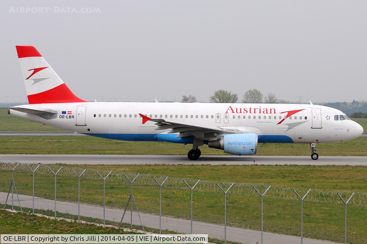 OE-LBR, 2000 Airbus A320-214 C/N 1150, Austrian Airlines
