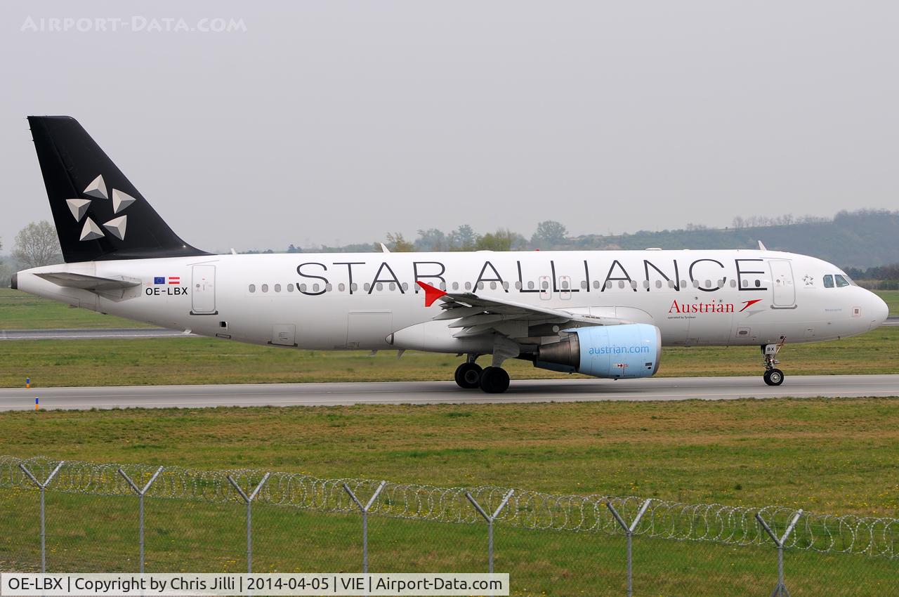 OE-LBX, 2002 Airbus A320-214 C/N 1735, Austrian Airlines