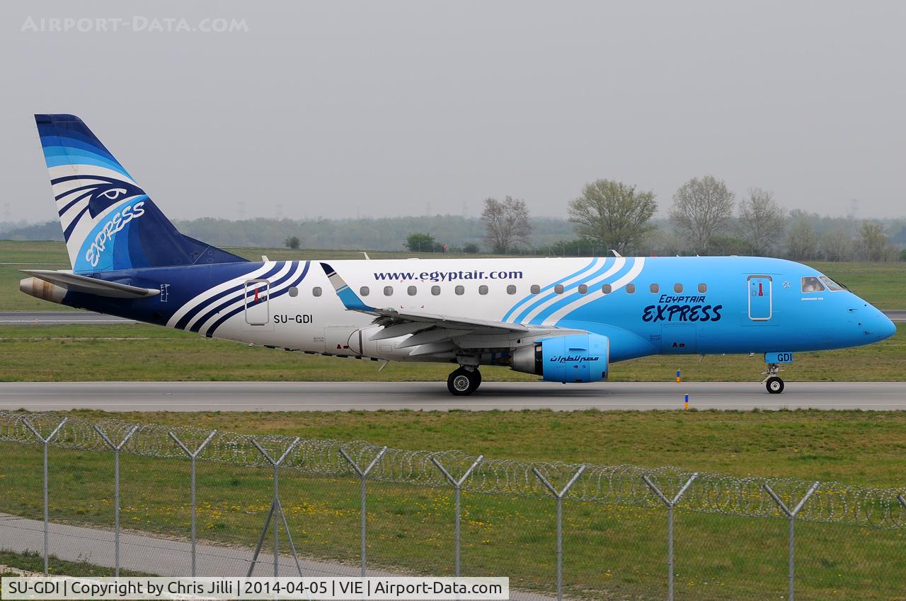 SU-GDI, 2009 Embraer 170LR (ERJ-170-100LR) C/N 17000276, Egyptair Express