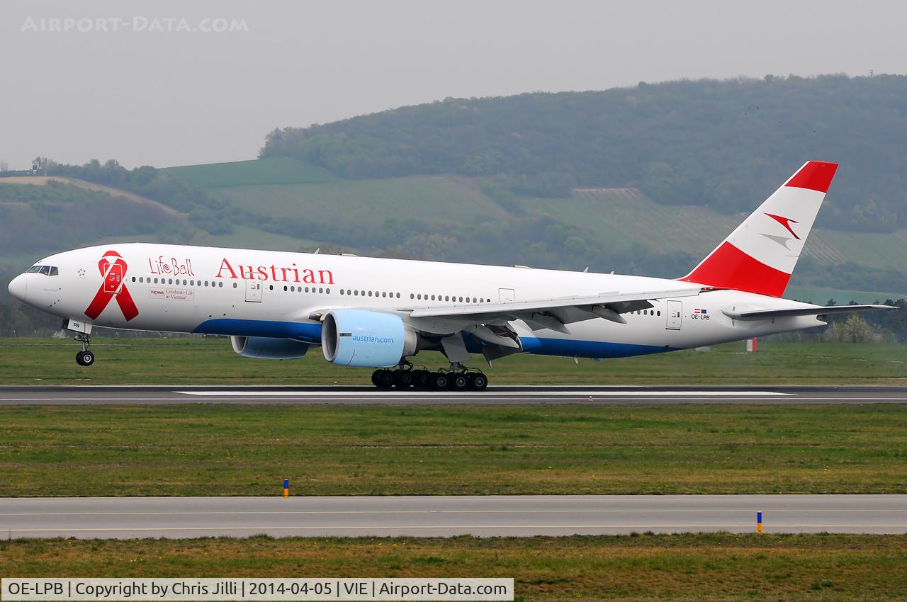 OE-LPB, 1998 Boeing 777-2Z9/ER C/N 28699, Austrian Airlines