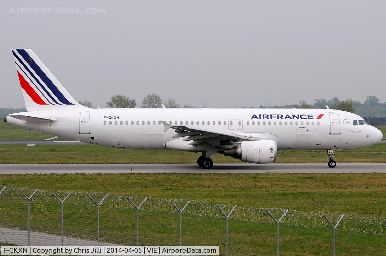 F-GKXN, 2006 Airbus A320-214 C/N 3008, Air France