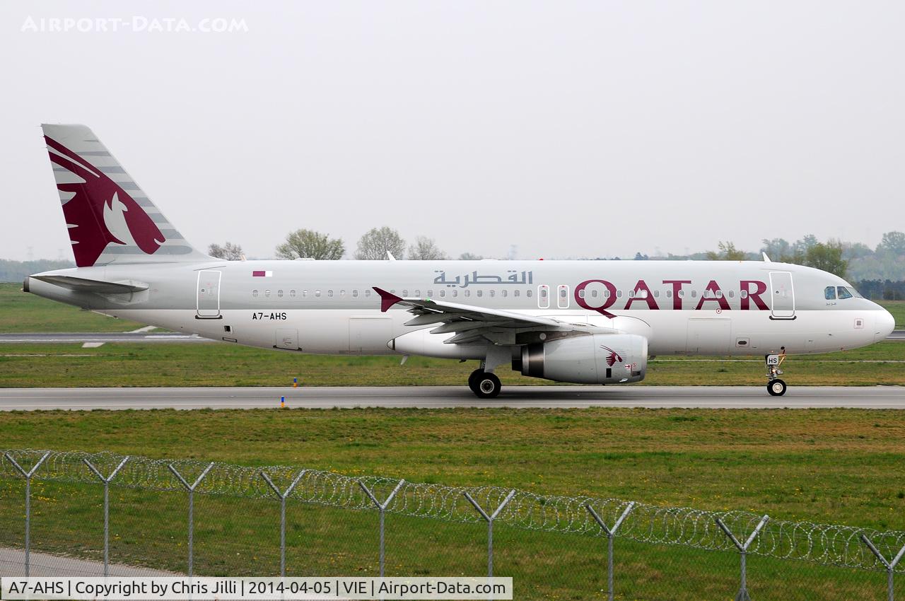 A7-AHS, 2012 Airbus A320-232 C/N 5010, Qatar Airways