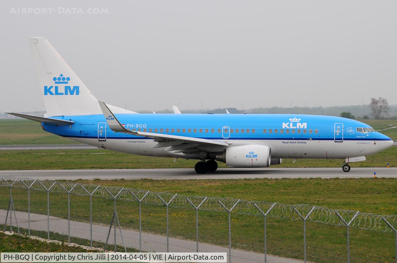 PH-BGQ, 2011 Boeing 737-7K2 C/N 39256, KLM